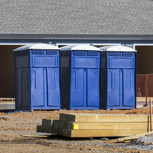 do you offer hand sanitizer dispensers inside the portable toilets in Bairdstown Ohio